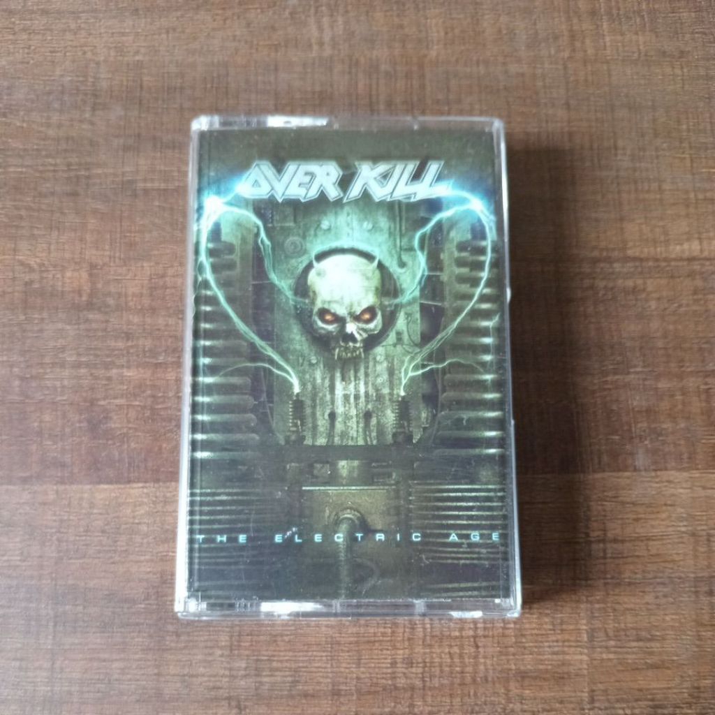 Kaset Metal Over Kill The Electric Age/2014 undying music