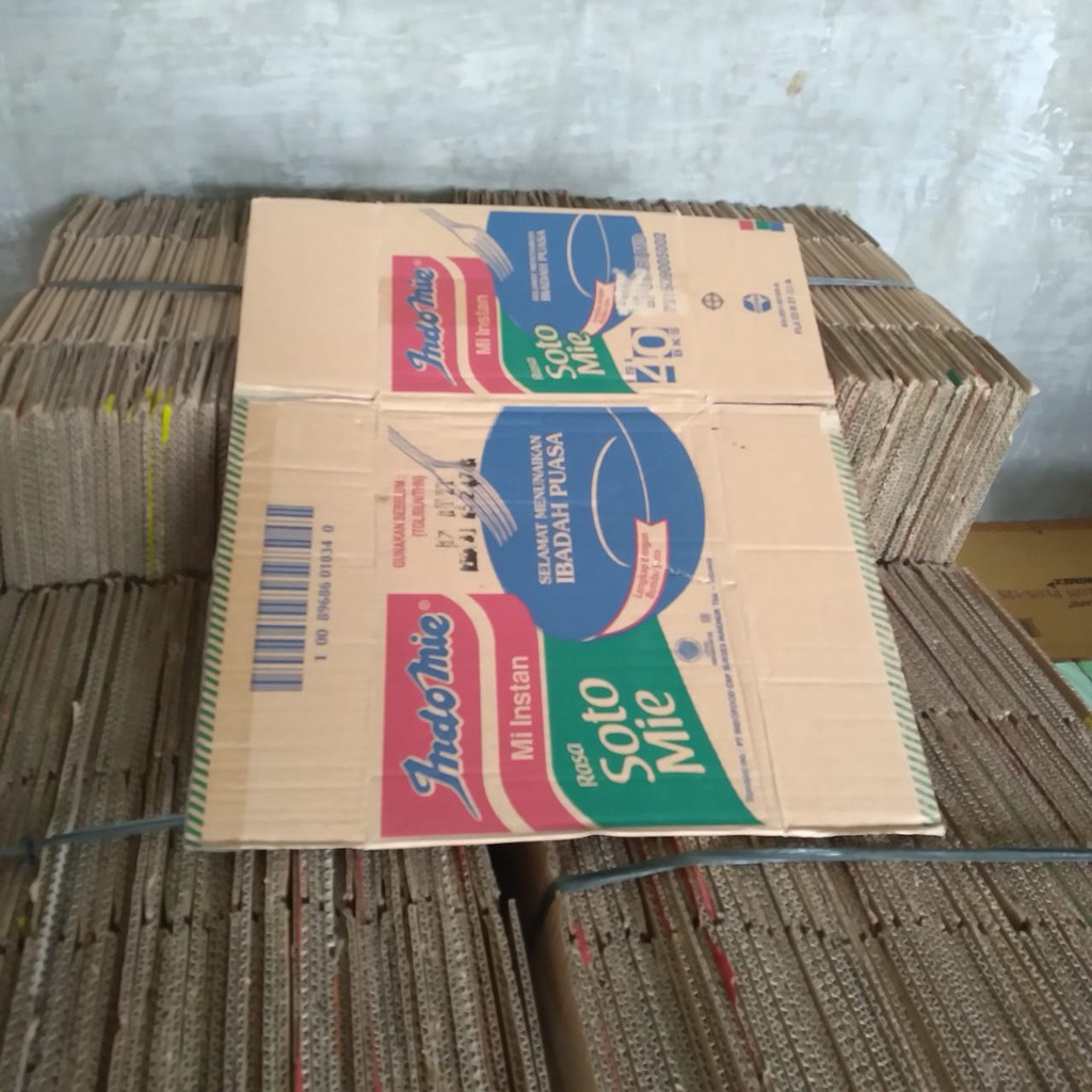 Kardus bekas Mie Instan untuk packing