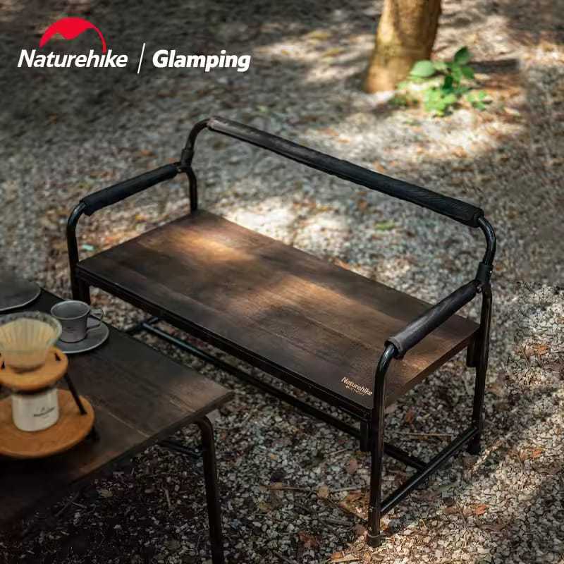 BANGKU KURSI LIPAT DOUBLE FG06 NATUREHIKE NH22JU022 DOUBLE CHAIR OUTDOOR TRAVEL PICNIC FURNITURE SEA