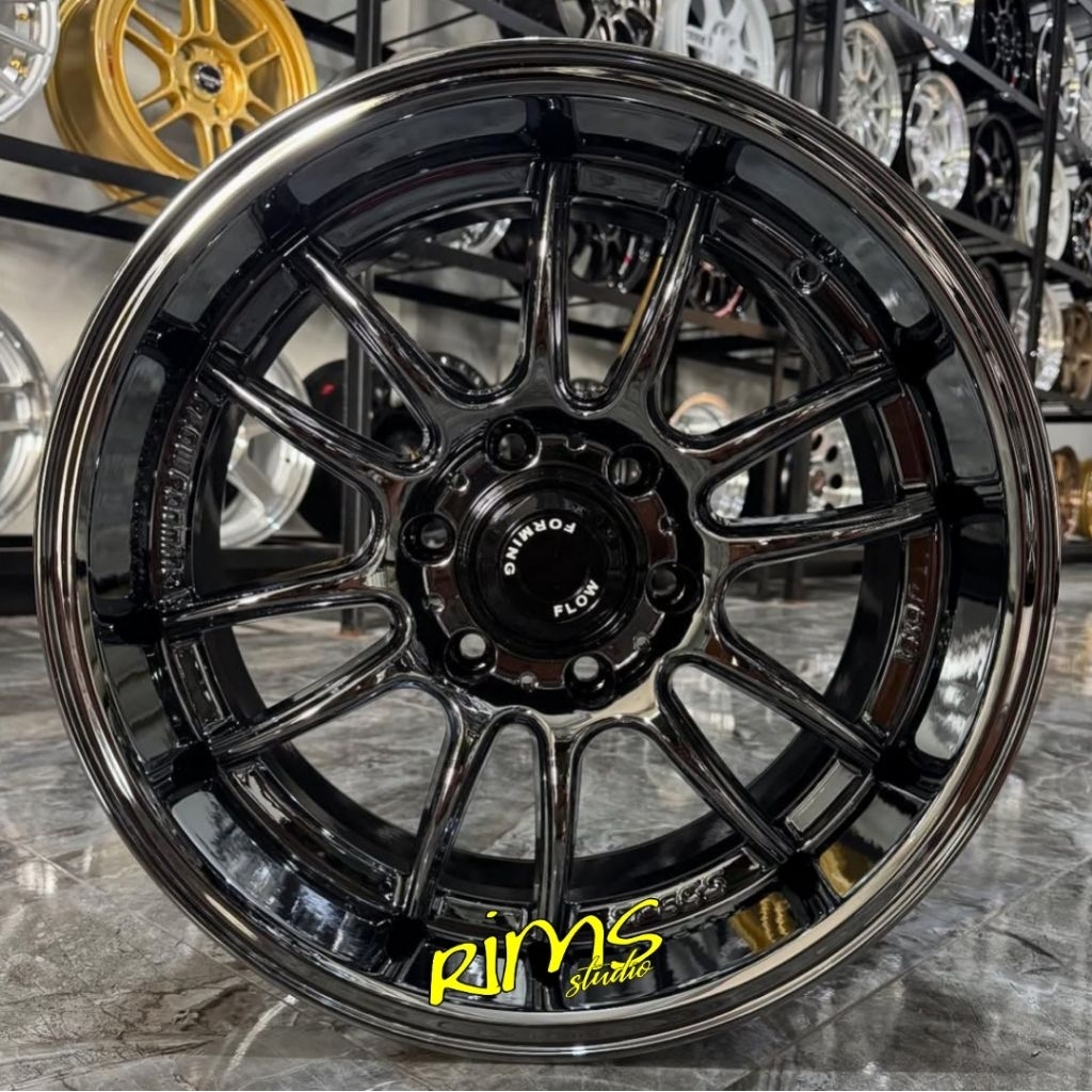 velg GAZE TDS JF LUXURY FLOW FORMING ring 18 lebar 9 ET 0 velg mobil r18 pajero Hilux velg racing ri