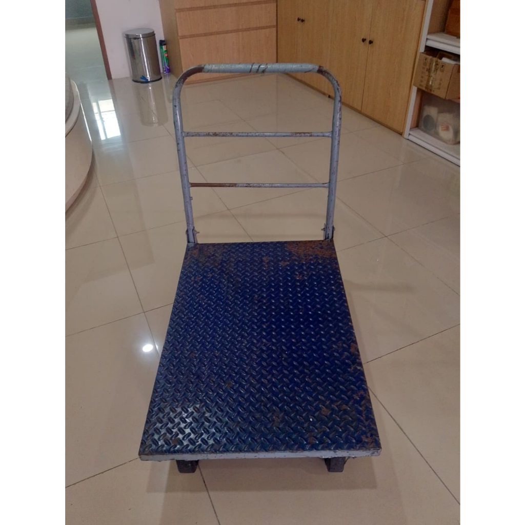 Dijual Trolley / Trolly Besar Bekas Multifungsi Kondisi Masih Bagus | Troli Barang Serbaguna Kokoh