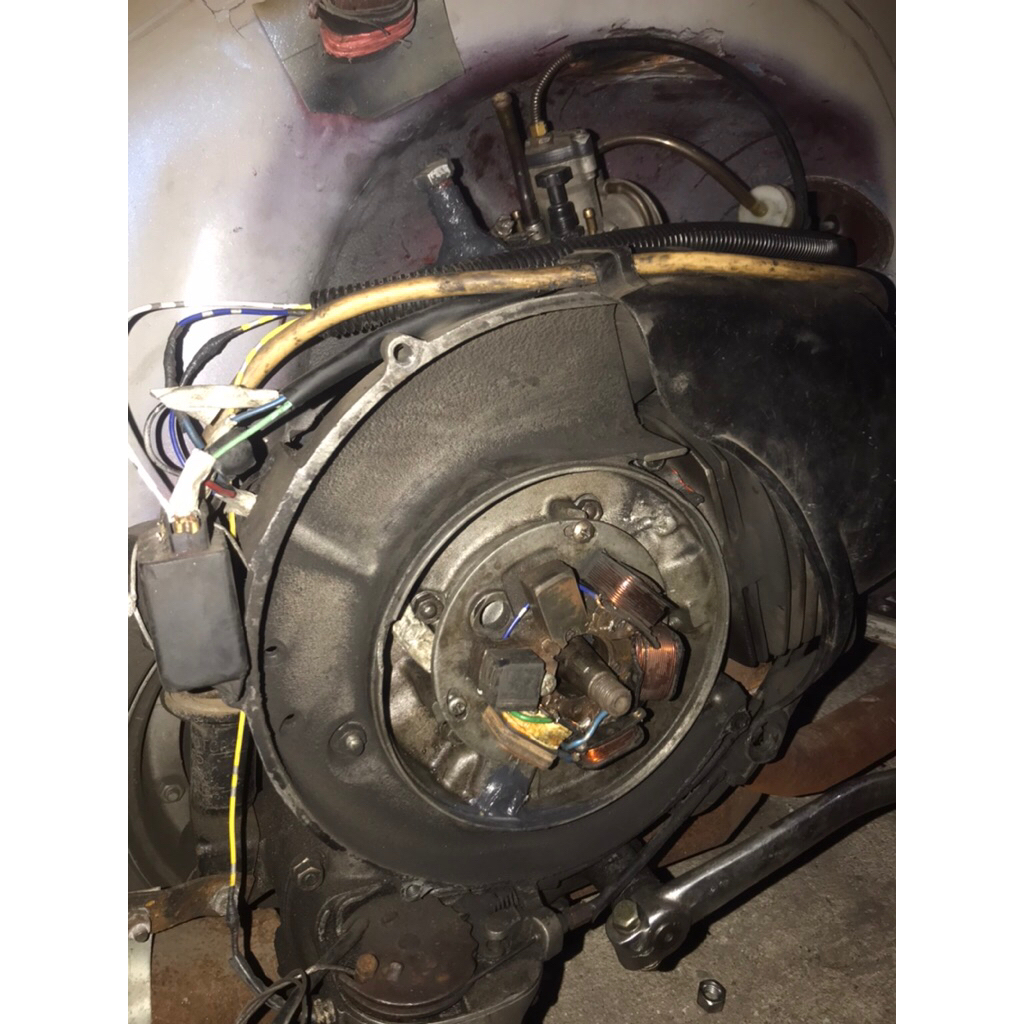 pengapian set cdi vespa strada PCE