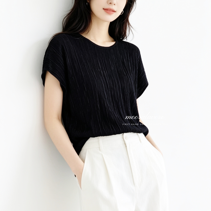 HOPE CLASSY COMFY PLEATS LOOSE TOP KOREAN STYLE READY BANGKOK PREMIUM COLLECTION BKK