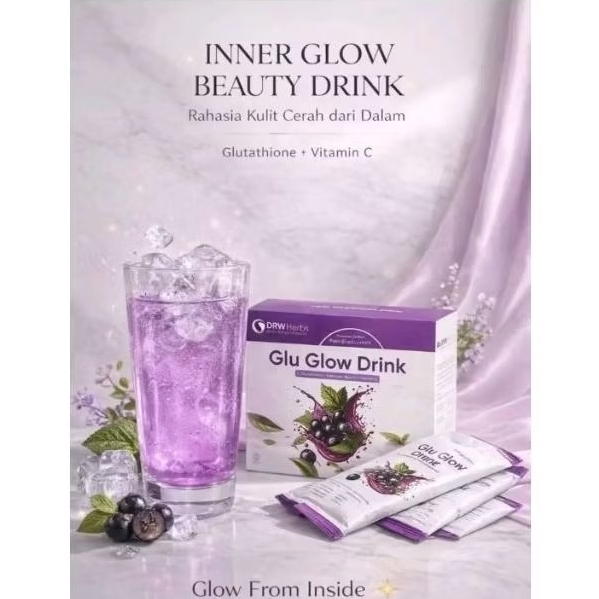 Drw Skincare Glu Glow Drink L-Glutation Mencerahkan dari Dalam