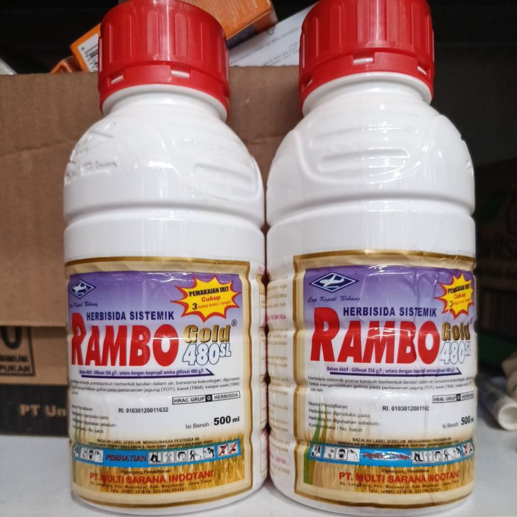 Herbisida sistemik rambo gold 500ml