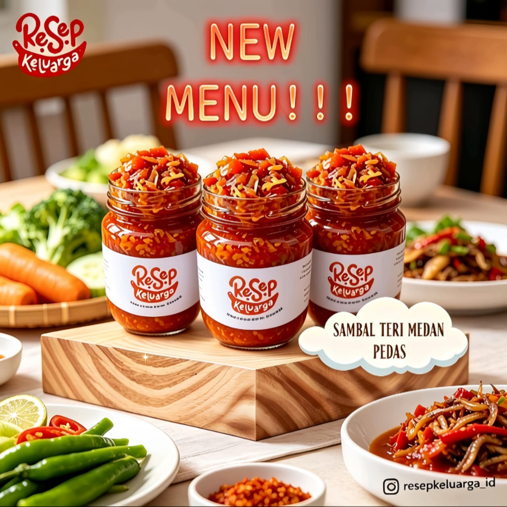 Sambal Teri Medan | Sambal Teri Nasi | Sambel Ikan Teri Medan Nasi