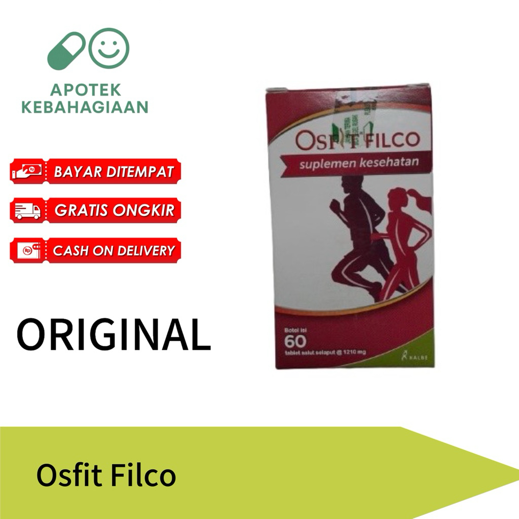 Osfit Botol Isi 60 Tablet Vitamin Suplemen