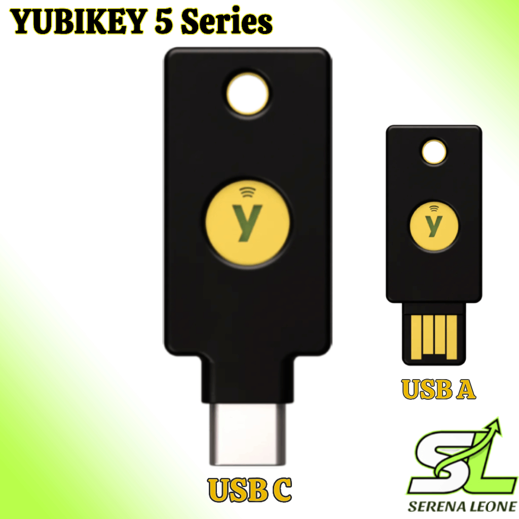 Yubikey 5 Series Yubico NFC Two Factor Authentication