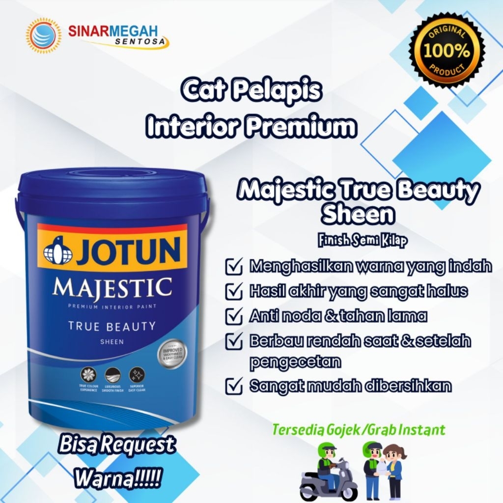 Jotun Majestic True Beauty Sheen Interior 1622 Edelweiss
