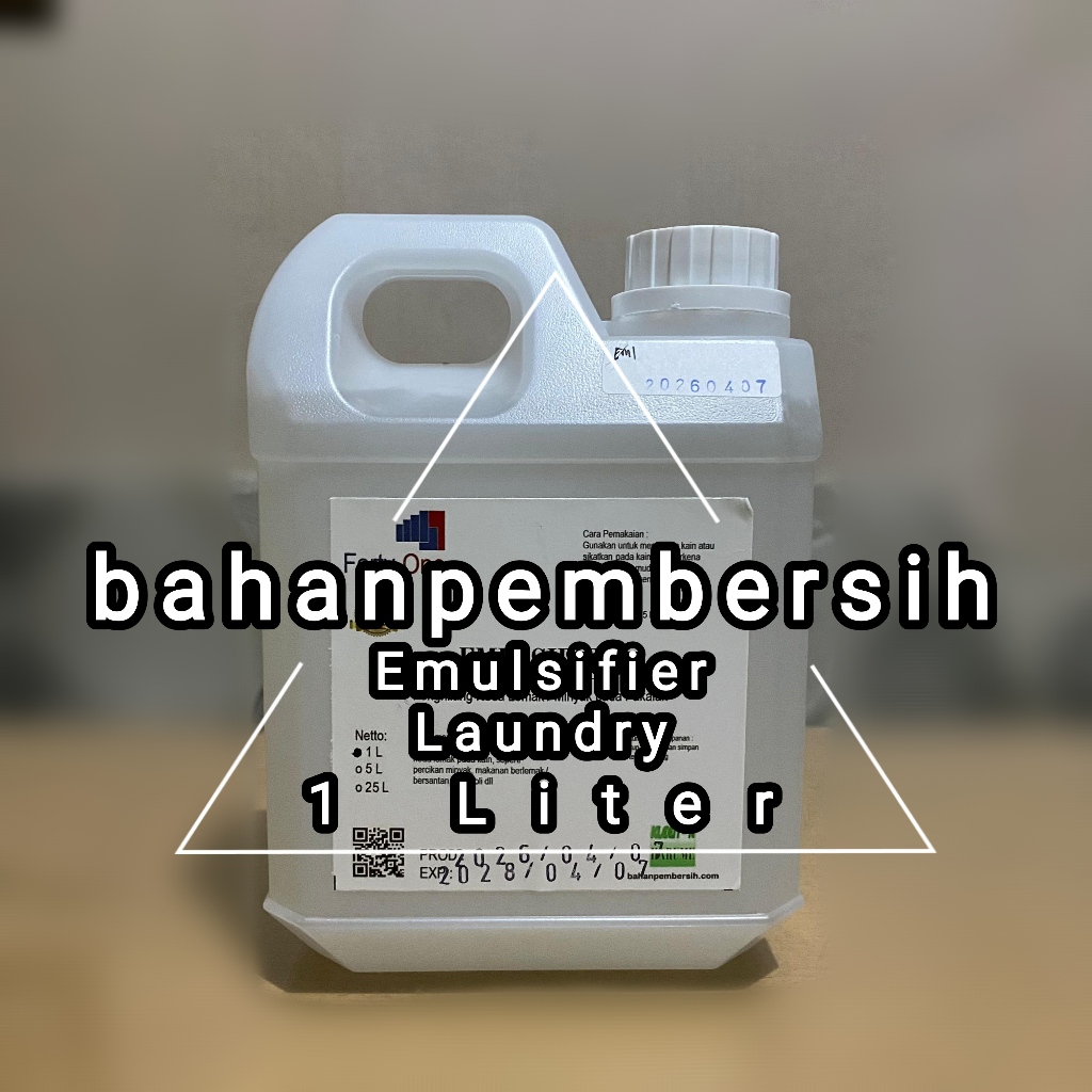 Emulsifier Laundry 1 Liter Forty One by Kleen-R Penghilang Noda Minyak Lemak Oli dll pada Pakaian