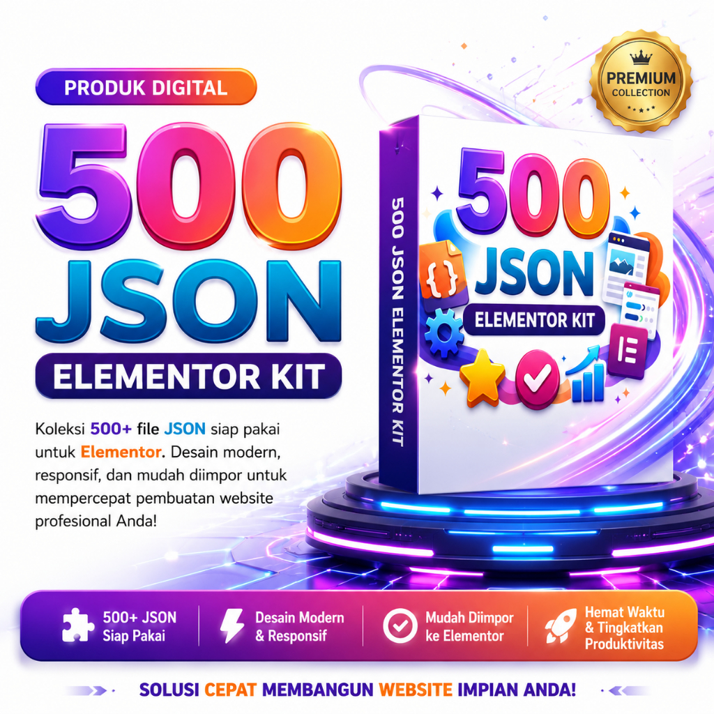 ID072 - 500 JSON ELEMENTOR KIT