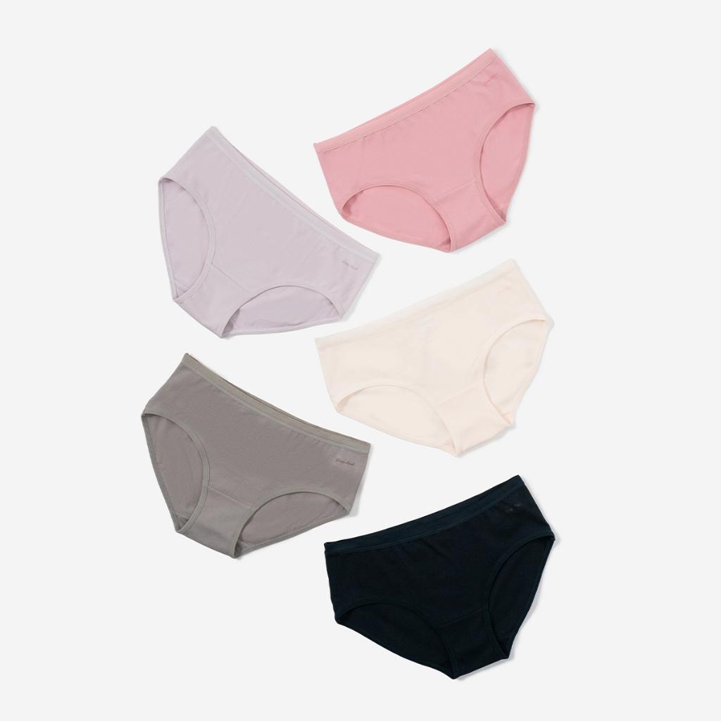 Young Hearts Panty Pack Sculptural Aesthetics Hipster Y20-B01082MIX