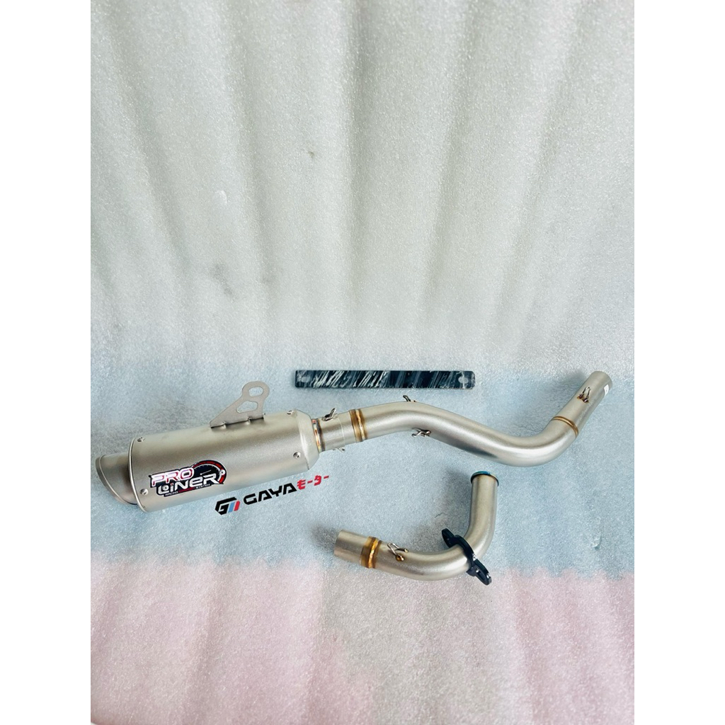 PROLINER KNALPOT BORE UP BEAT 130CC TR-1 ORIGINAL FULLSYSTEM