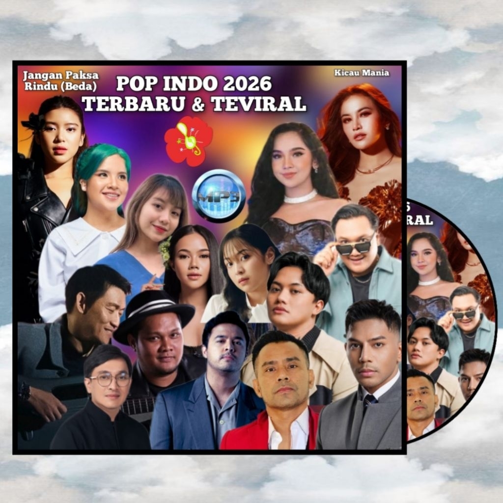 KASET CD MP3 LAGU POP TERBARU 2026 - KASET MP3 AUDIO MUSIK LAGU POP HITS - MP3 AUDIO MUSIK BUAT DI M