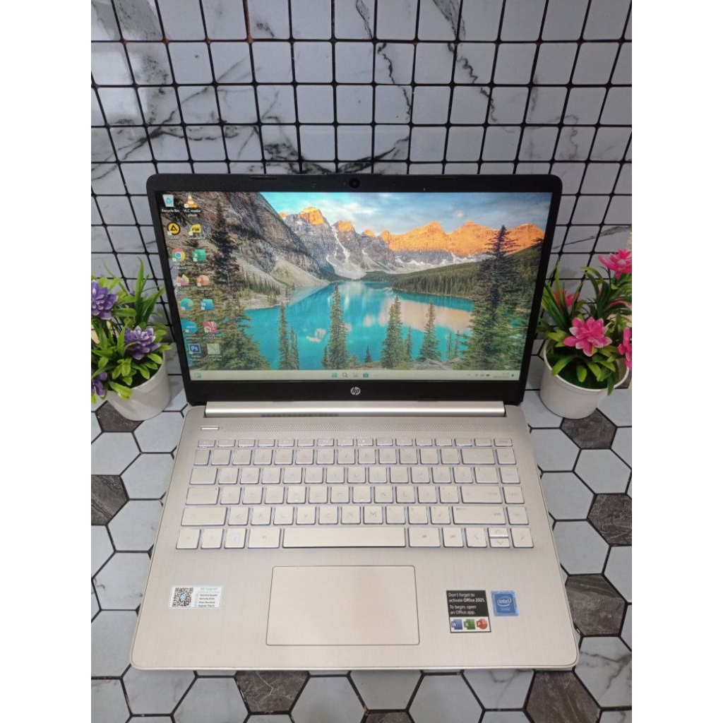 Laptop Hp 14s - dq0510TU Intel Celeron N4120 RAM 8GB NVME 256GB