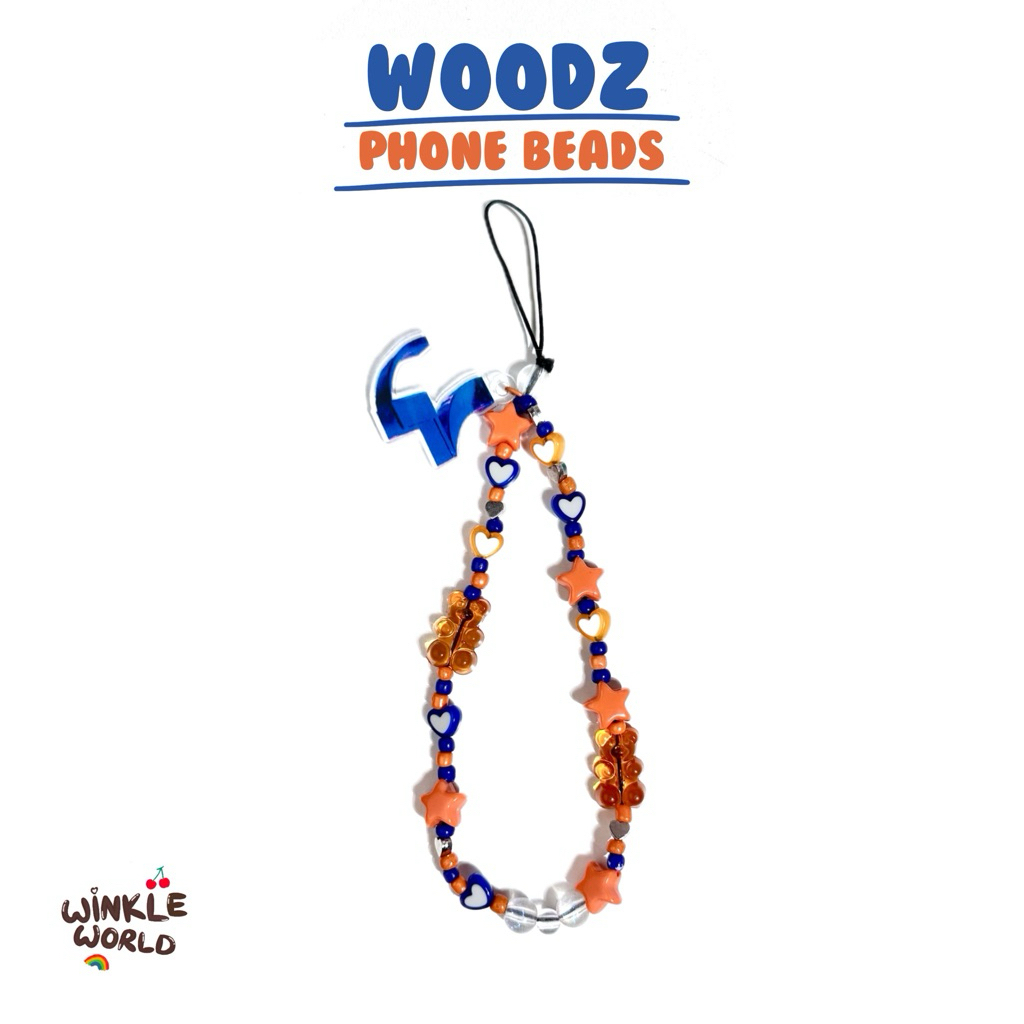 NEW Woodz Phone Strap / Gantungan Hp Manik Woodz / Lightstick Strap / Phone Beads Kpop Series / Gant