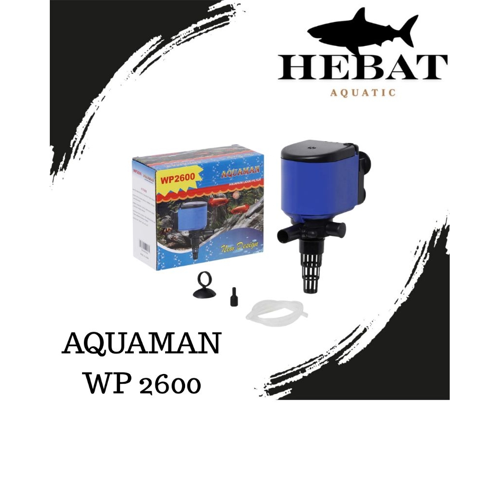 SUBMERSIBLE POMPA AQUARIUM AQUAMAN WP 2600