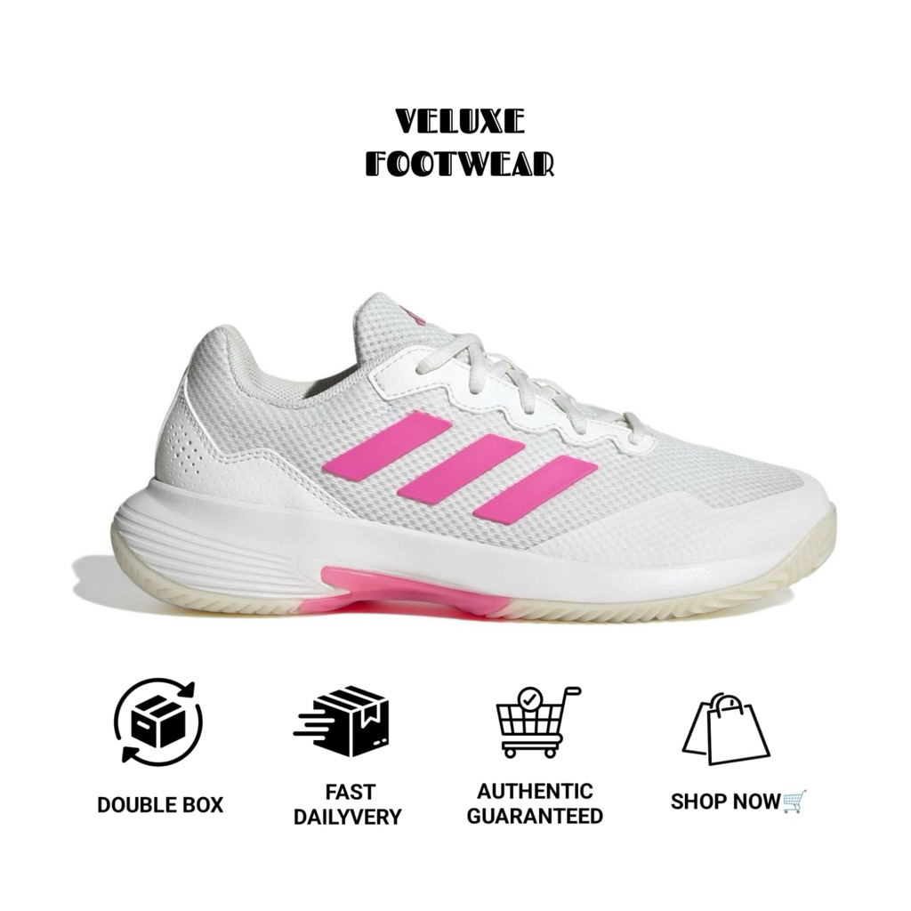 Adidas Gomecourt White Pink Tennis Shoes