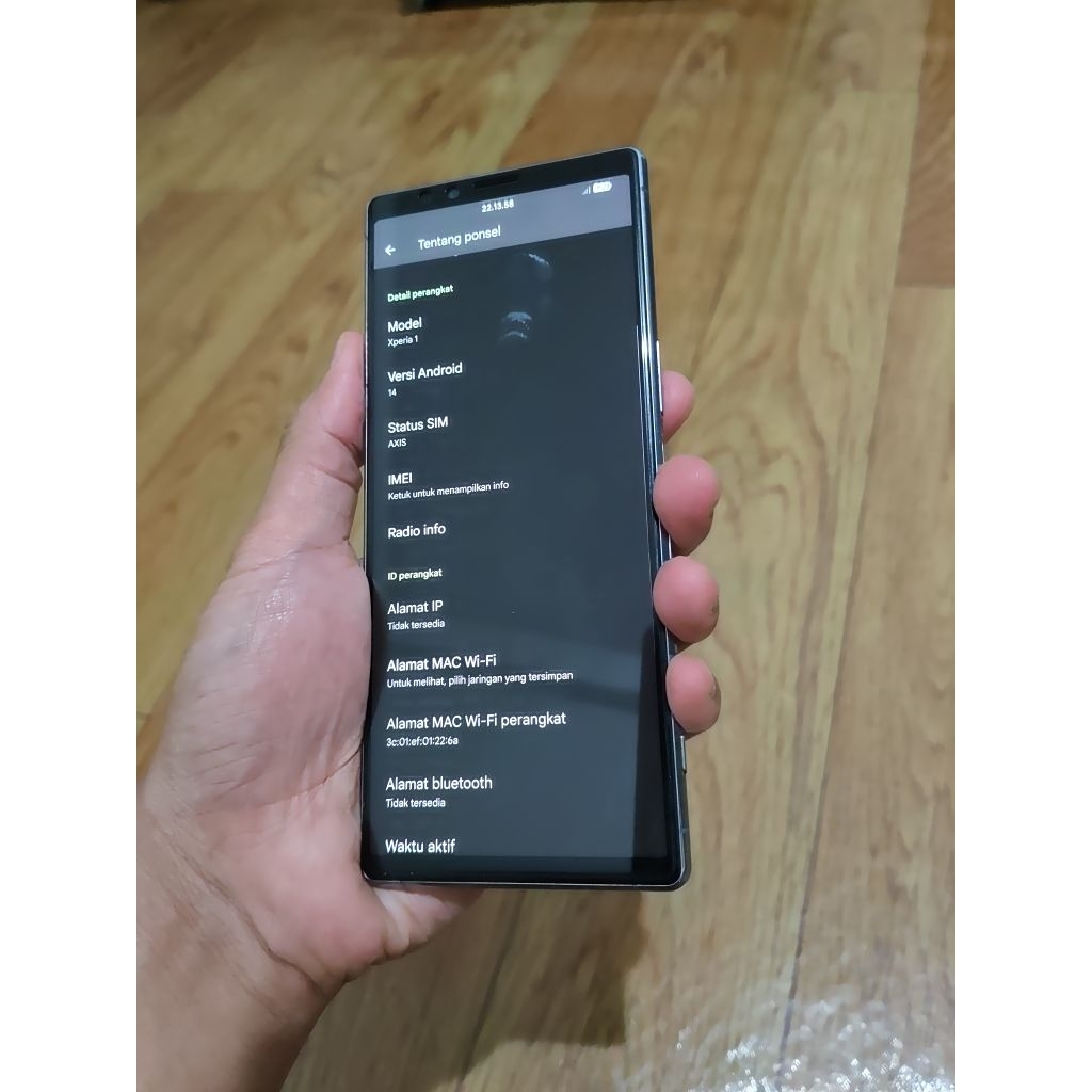 Sony Xperia 1 UBL YES