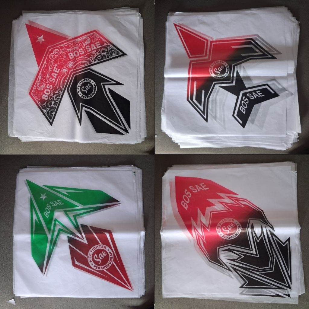 Kertas Layangan Sukoi Sablon Sembur Premium | Harga Terjangkau | Bisa COD
