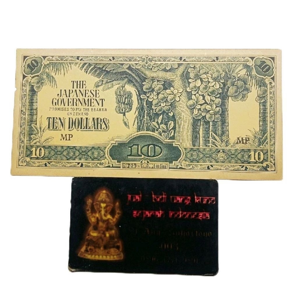 UANG 10 DOLLARS JAPANESE GOVERNMENT