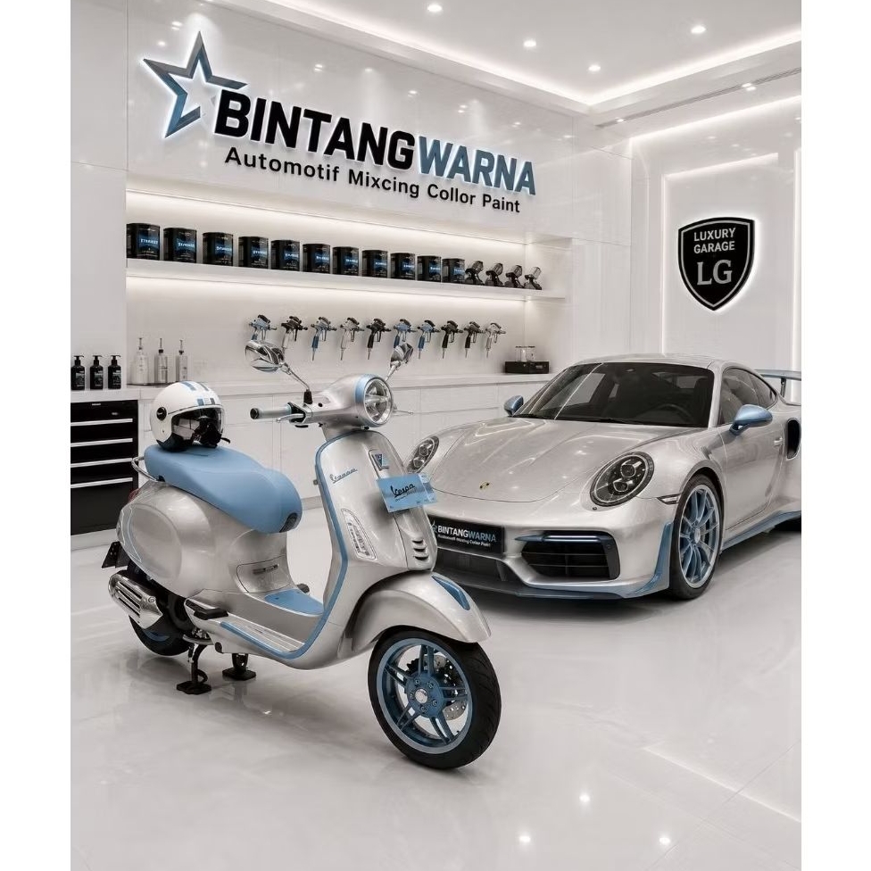 CAT WARNA SILVER PEACH GOLD JENIS PU CAT MOBIL CAT MOTOR CAT CUSTOM CAT AUTOMOTIF CAT DUCO