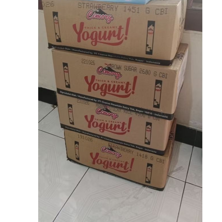 Cimory Yogurt Stik 1 Dus isi 4box 100pc