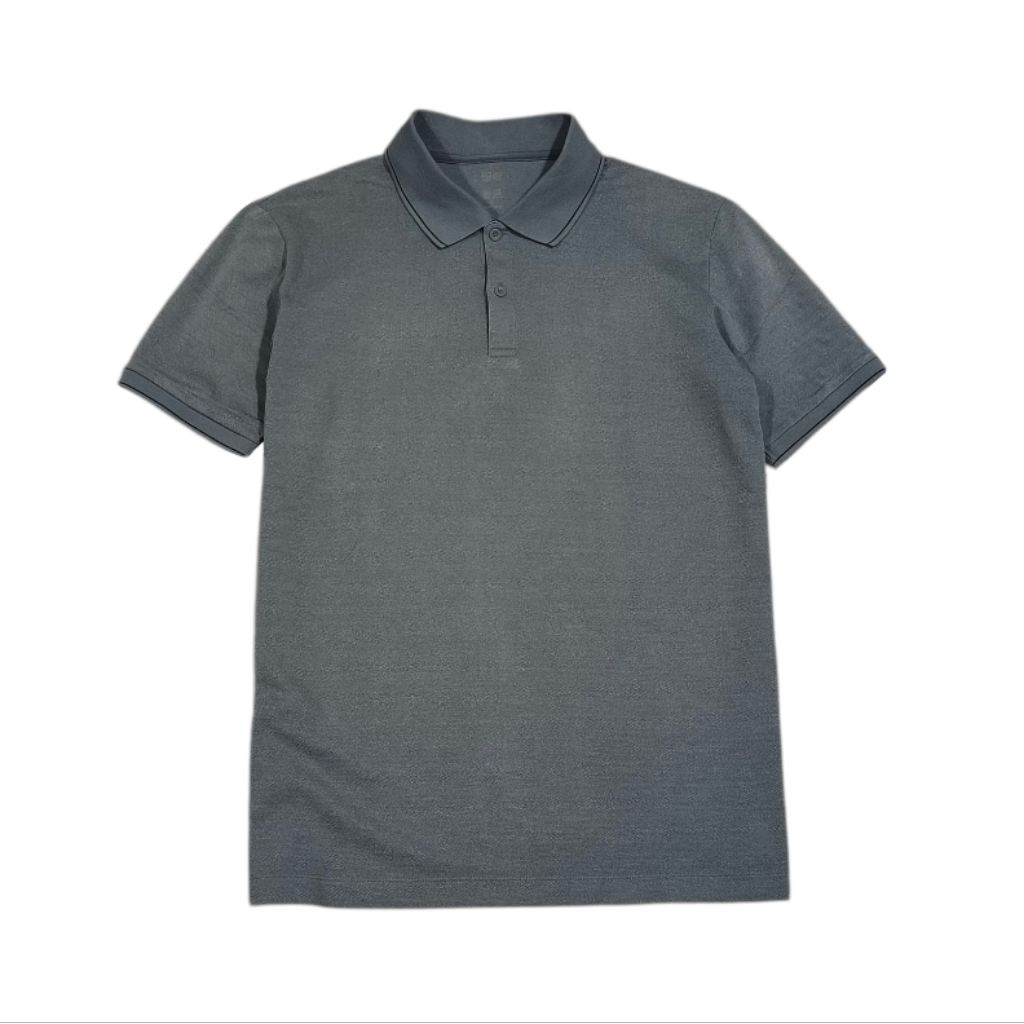 KAOS KERAH POLO SHIRT UNIQLO SECOND SIZE XL