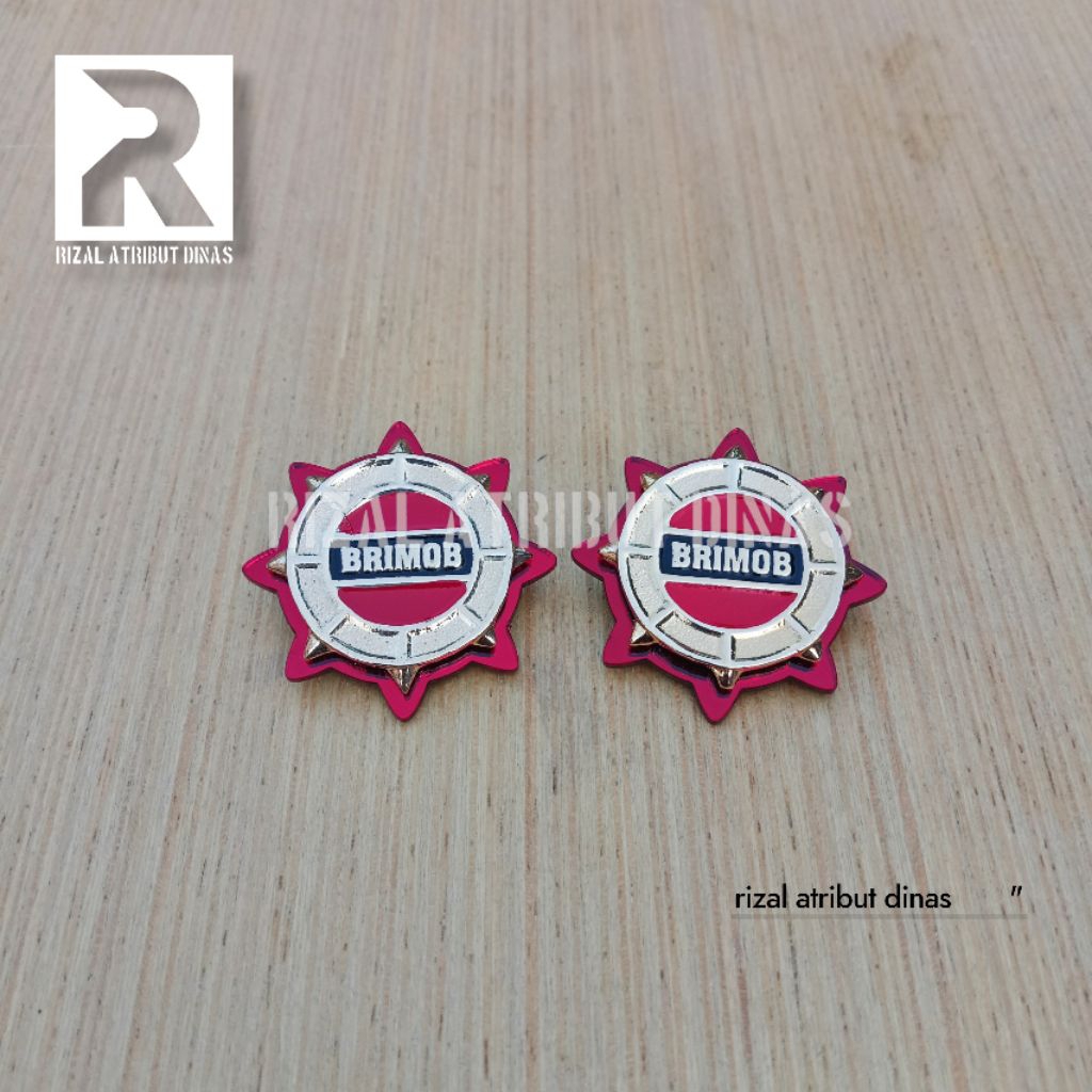Roda Brimob/Pin Roda Brimob/ Brivet Roda Brimob Premium
