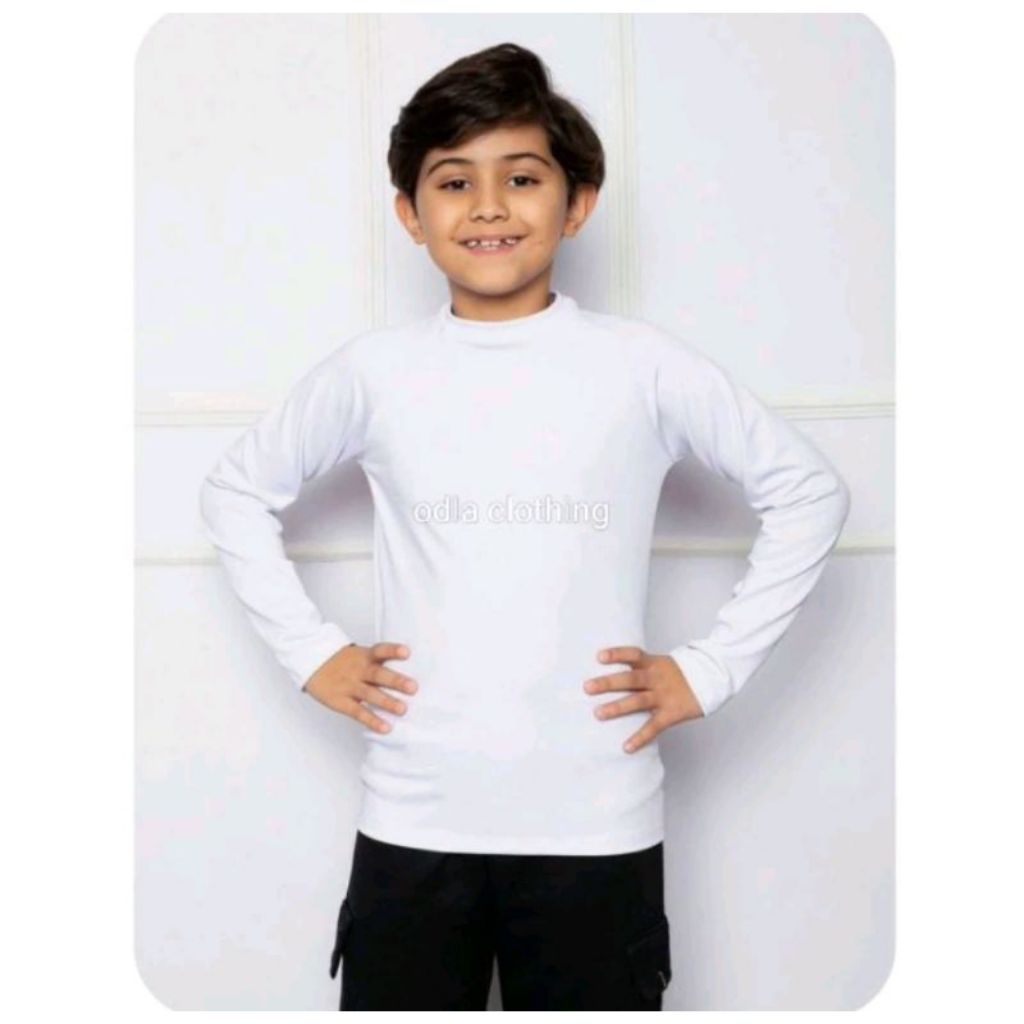 Kaos Baju Anak Laki-Laki Lengan Panjang||Manset Kaos Anak