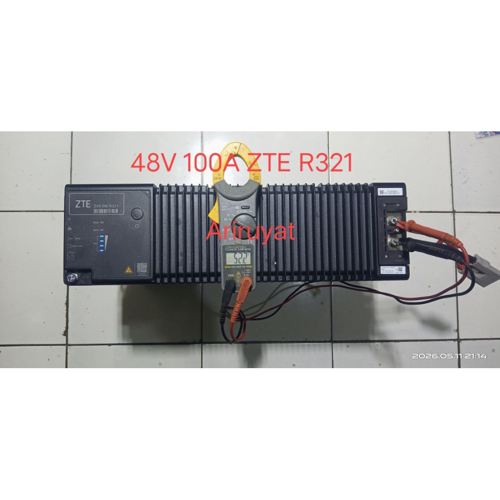 Battery lifepo4 ZTE 48v 100ah tahun muda 2023-2025