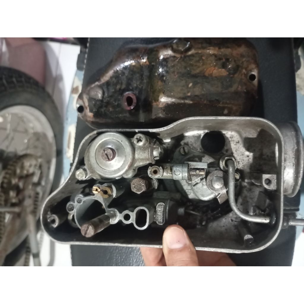 Karbu vespa copotan exclusive Exel 20:20 original