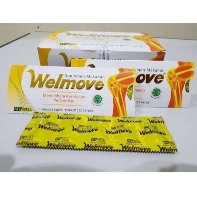 Suplemen Sendi Welmove  - Mengatasi Nyeri Sendi, Menjaga Kesehatan Sendi, Melumasi Persendian