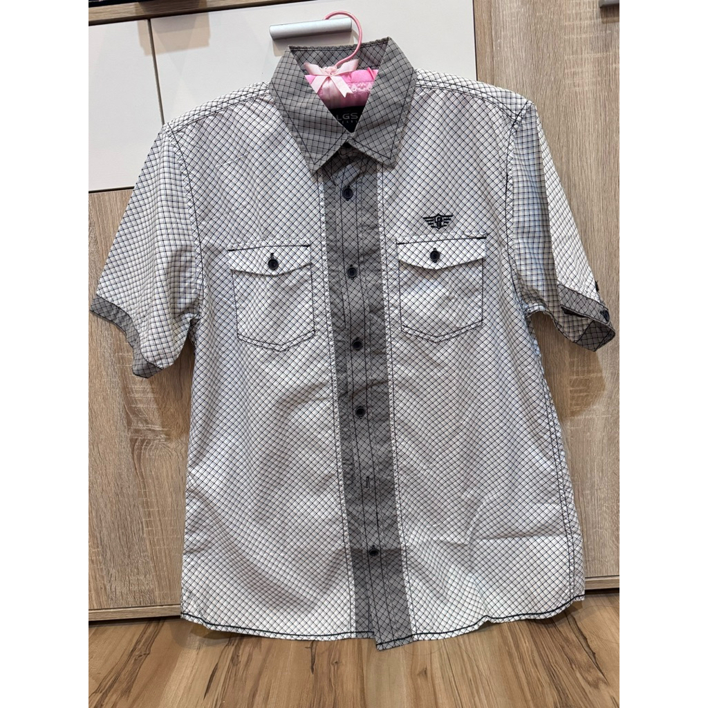 Baju kemeja Pria LGS Original Second motif petak