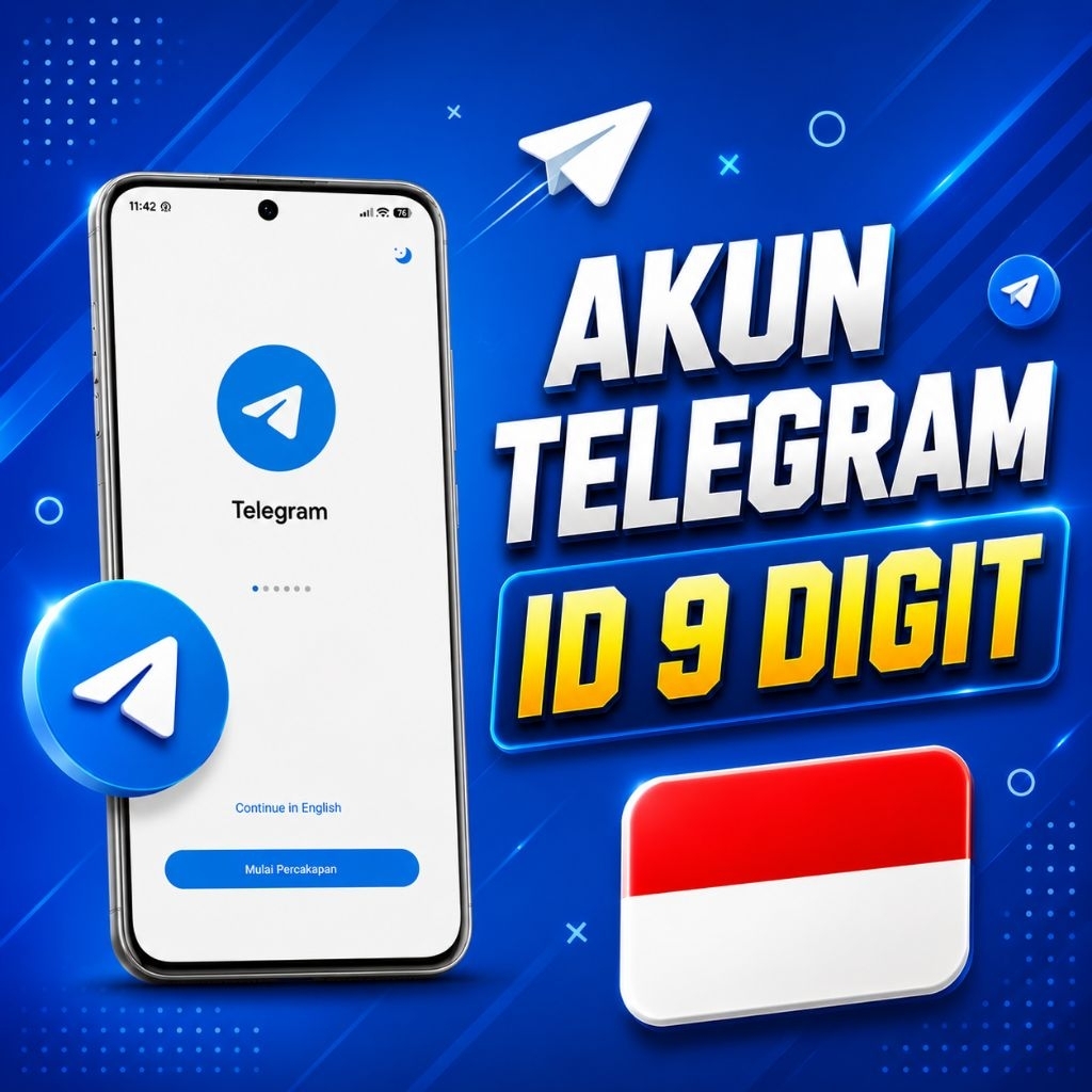 AKUN TELEGRAM ID 9 DIGIT OLD
