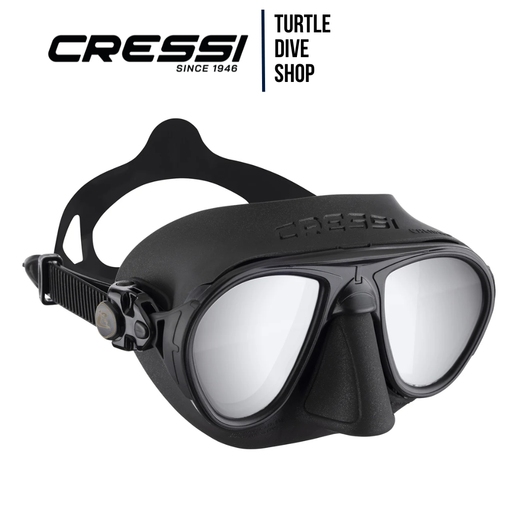 Mask Cressi Calibro Black HD Mirrored Diving