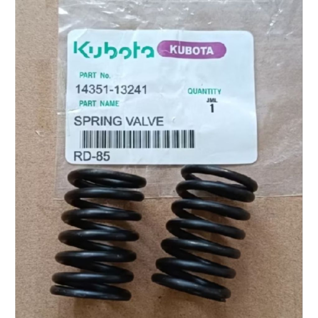Per Klep/Spring Valve RD85 Kubota Diesel