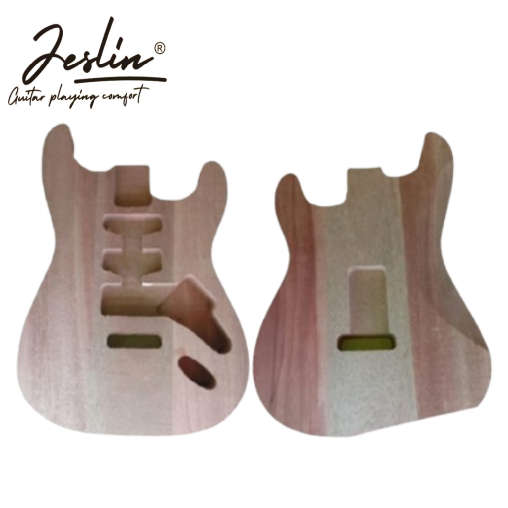 Body Gitar Elektrik Stratocaster / Body Mentahan Unfinished Gitar Elektrik Stratocaster