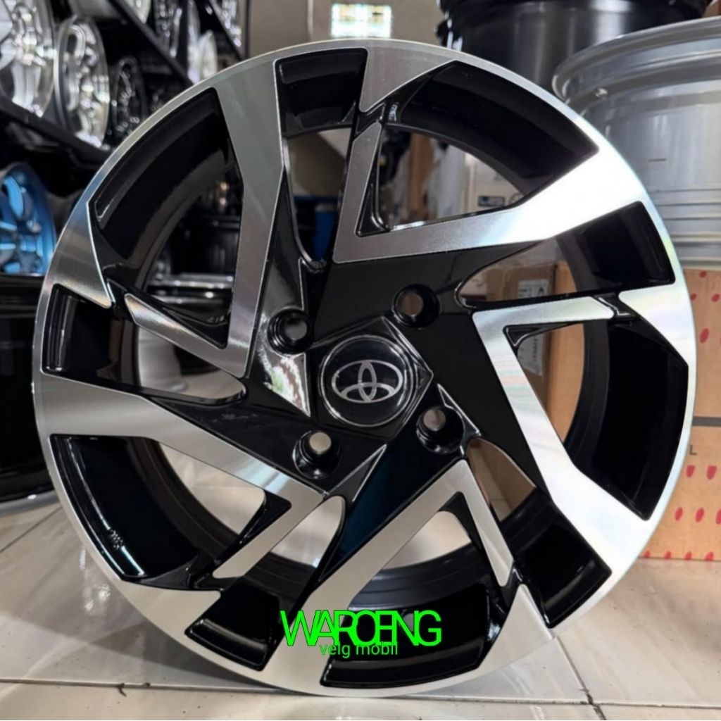 velg mobil ring 15 STANDAR AVANZA pcd 4X114,3 velg racing mobil r15 velg mobil Avanza Xenia b