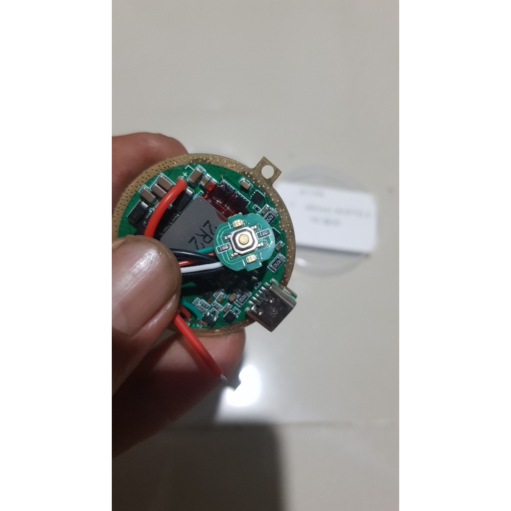 Driver Senter LED Convoy 4x18A XHP70.3 Hi Nyala 4 Mode Custom Modif Build