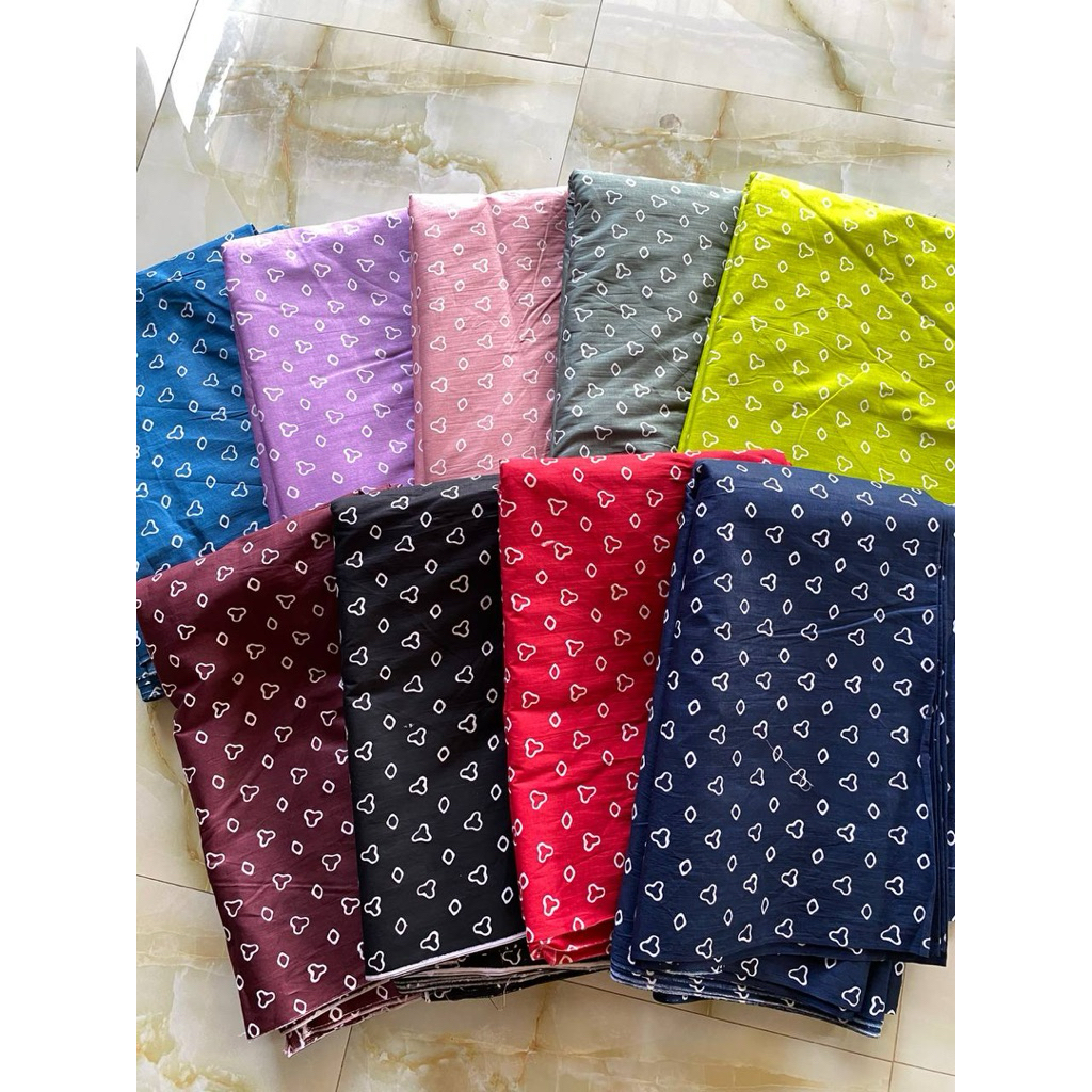 Kain Motif Jumputan terbaruu bahan premium halus adem. Seragam bridesmaid, Sarimbit batik couple