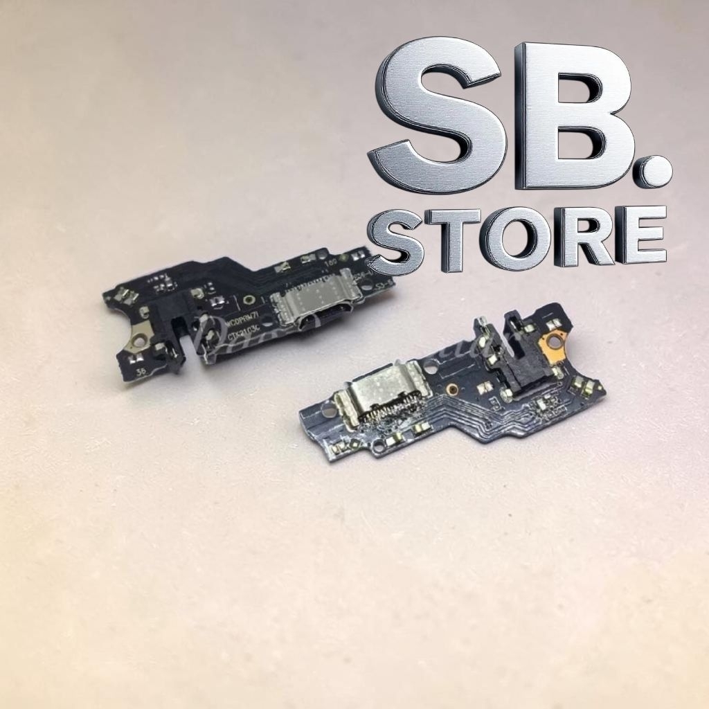 flexibel konektor cas papan cas connector charger realme 7i / realme c17 + ic original