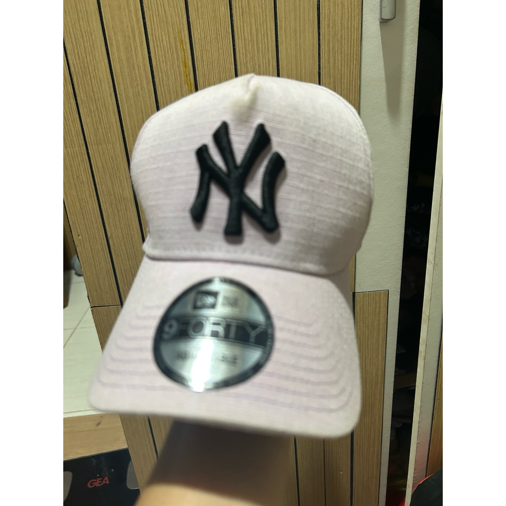 preloved topi new era cap lilac