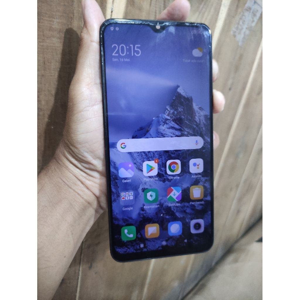 Lcd redmi 9 ori minus murah