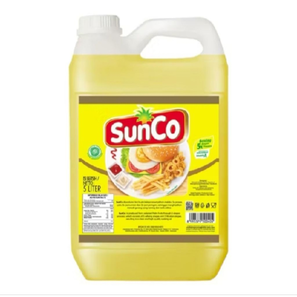 minyak goreng sunco 5 Liter