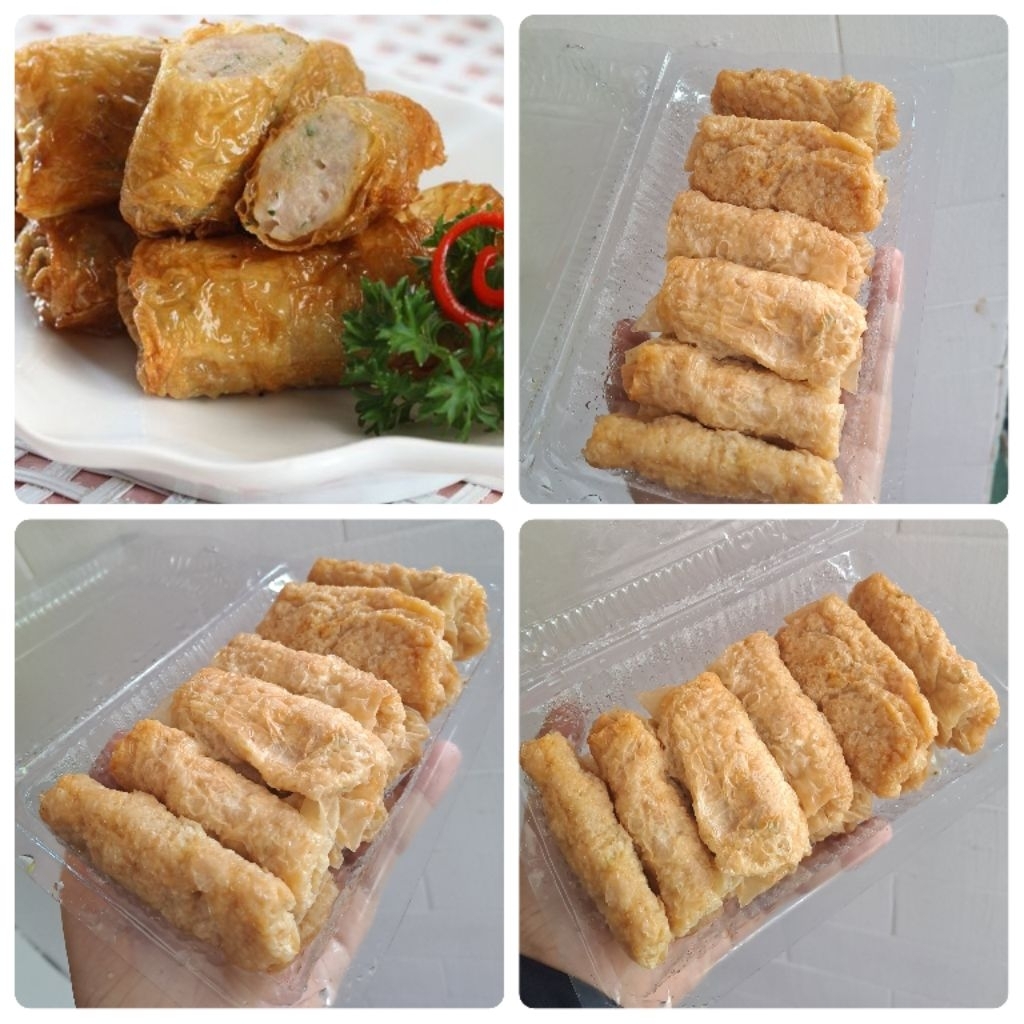 DIMSUM KEMBANG TAHU /DIMSUM KULIT KEMBABG TAHU/DIMSUM FROZEN