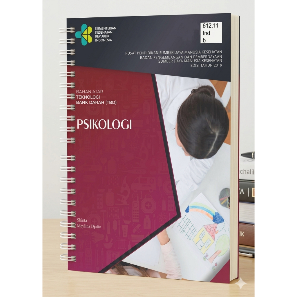 buku PSIKOLOGI • bahan ajar Teknologi Bank Darah (TBD) dari KEMKES RI edisi tahun 2019