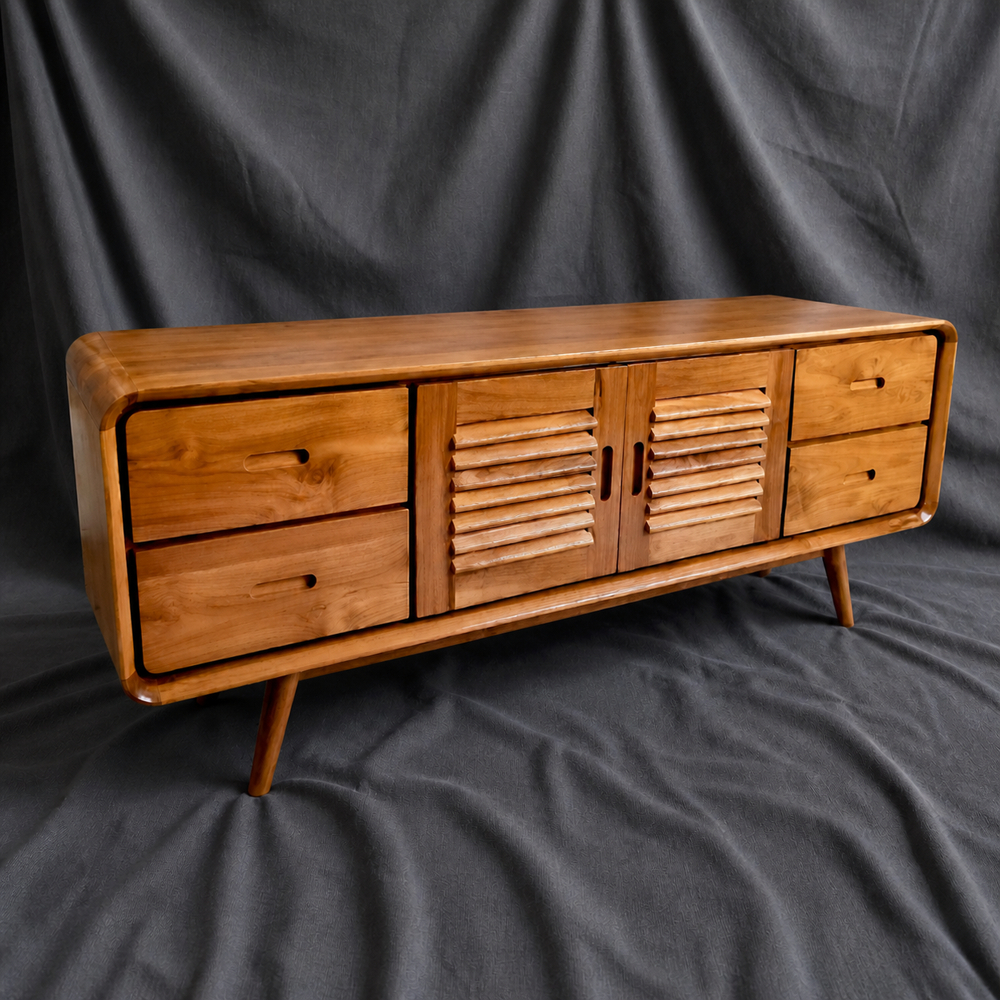 Meja tv minimalis modern rak tv minimalis modern kayu jati bufet buffet tv kayu jati minimalis retro