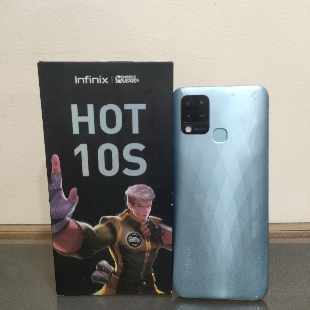 Handphone Infinix Hot 10S Ram 4 64GB