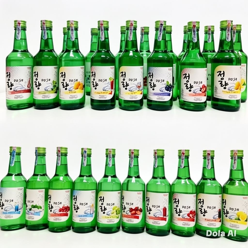 Korean Sparkling Grape Dring 0% Alkohol | Minuman Segar Halal |Fizzy Drink Premium